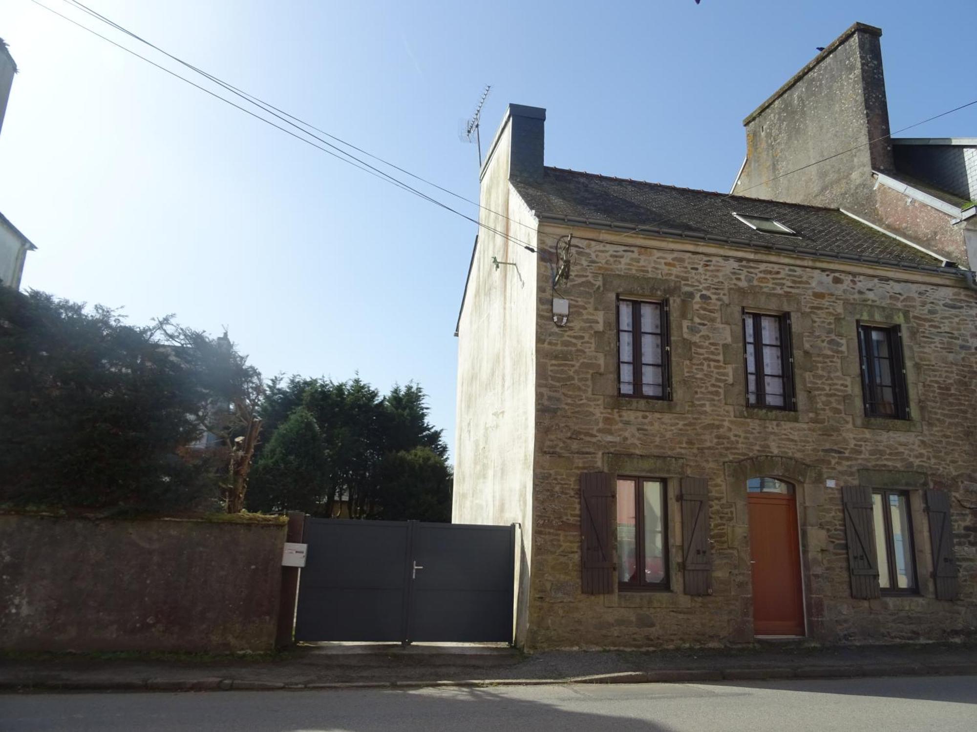 Gîte au coeur de la Bretagne Roudouallec Extérieur photo